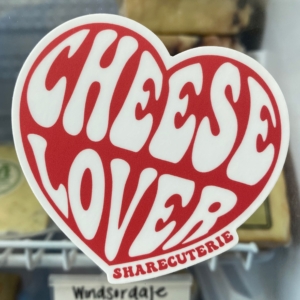 Cheese Lover Sticker